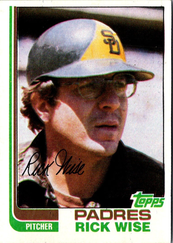 1982 Topps Rick Wise #330