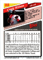 1993 Topps Craig Wilson #366