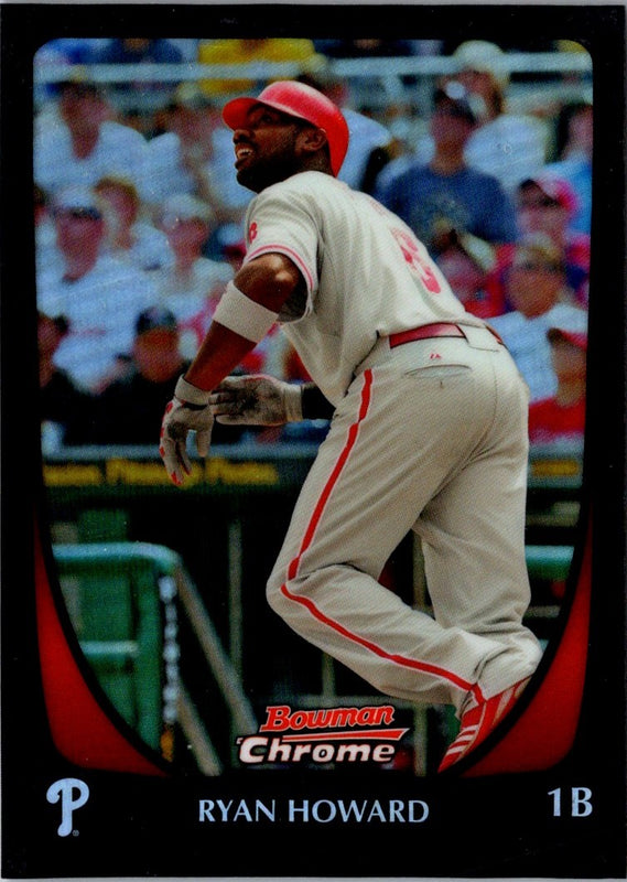 2011 Bowman Chrome Ryan Howard #24