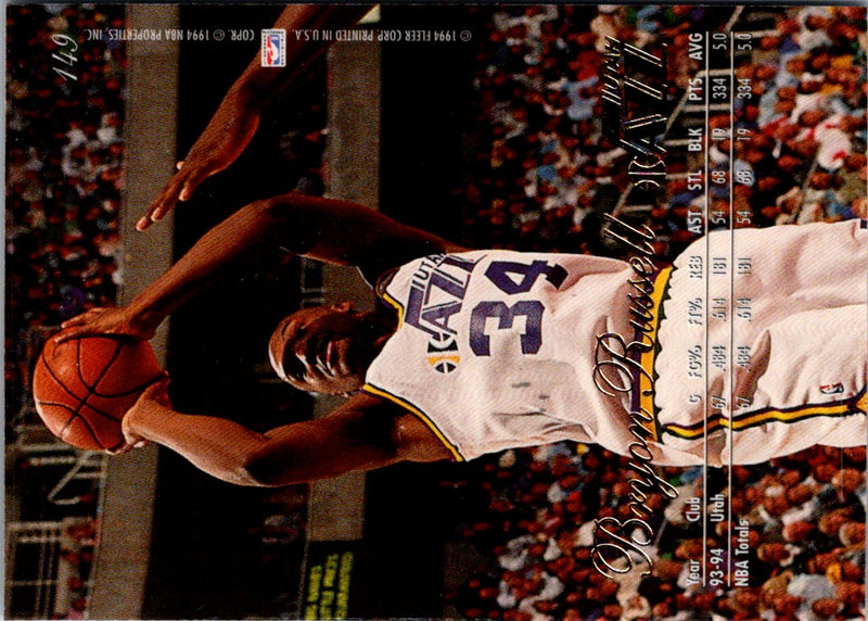 1994 Flair Bryon Russell