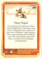 2003 Fleer Platinum Omar Vizquel #207
