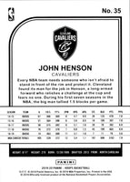 2019 Hoops John Henson #35