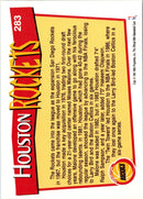 1991 Hoops Houston Rockets