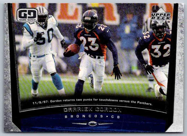 1998 Upper Deck Darrien Gordon #104