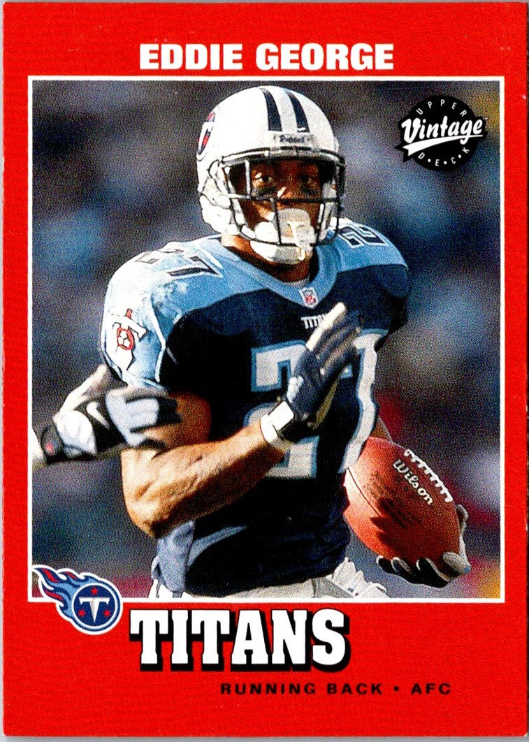 2001 Upper Deck Vintage Eddie George