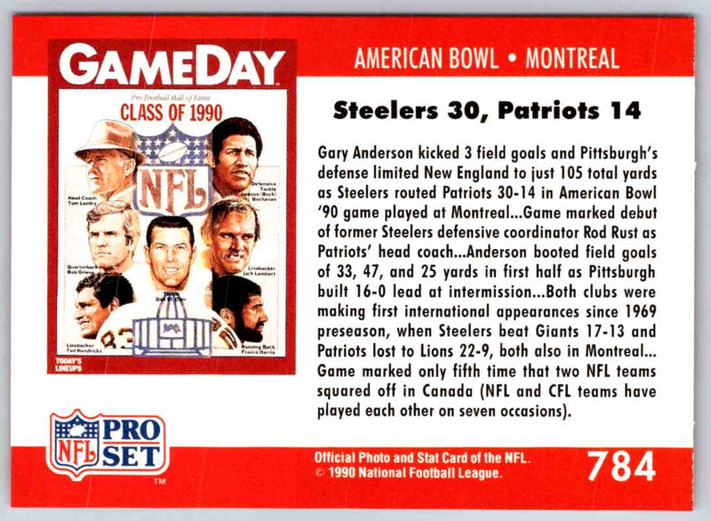 1990 Proset American Bowl: Montreal