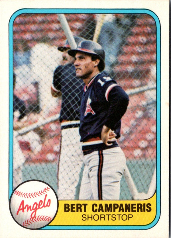 1981 Fleer Bert Campaneris #280