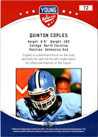 2012 Leaf Young Stars Quinton Coples #72