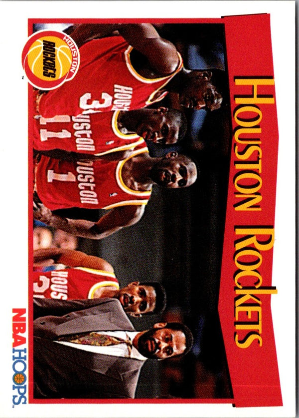 1991 Hoops Houston Rockets #283