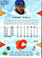 2007 Upper Deck Jarome Iginla #214