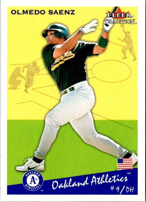 2002 Fleer Tradition Update Olmedo Saenz #U167