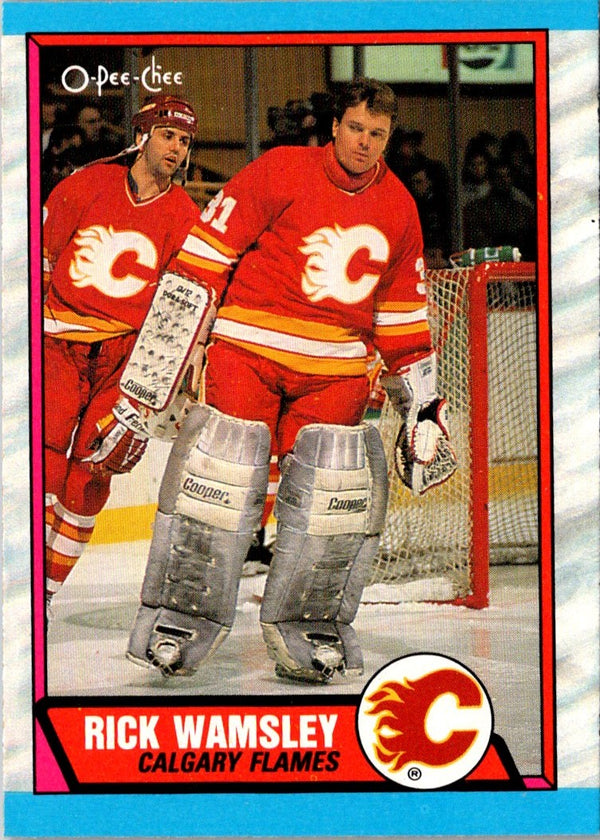 1989 O-Pee-Chee Rick Wamsley #204