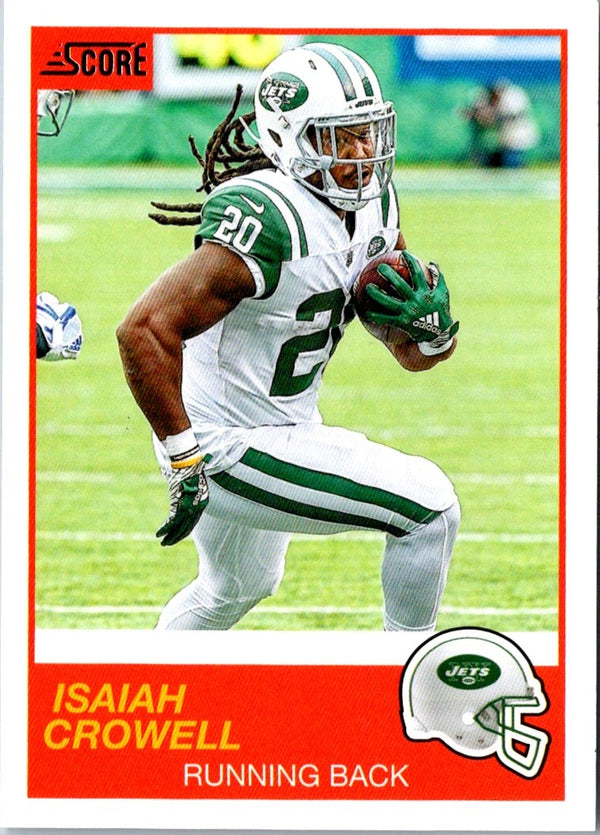 2019 Score Isaiah Crowell #153