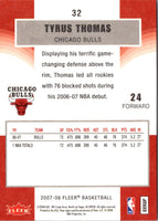 2007 Fleer Tyrus Thomas #32