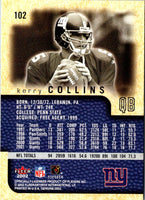 2002 Fleer Genuine Kerry Collins #102