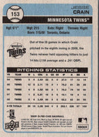 2009 O-Pee-Chee Jesse Crain #153