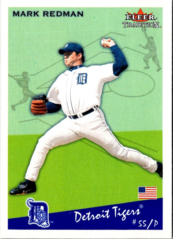 2002 Fleer Tradition Update Mark Redman #U166