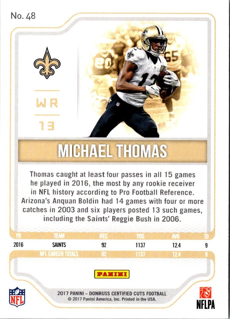 2017 Panini Michael Thomas/Brandin Cooks