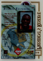 1996 Collector's Edge President's Reserve Michael Westbrook #399