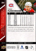 2015 Upper Deck Tomas Fleischmann #354