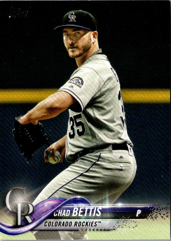 2018 Topps Colorado Rockies Chad Bettis #CO-8