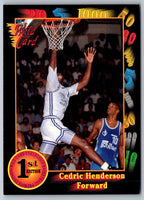 1991 Wild Card Cedric Henderson #87