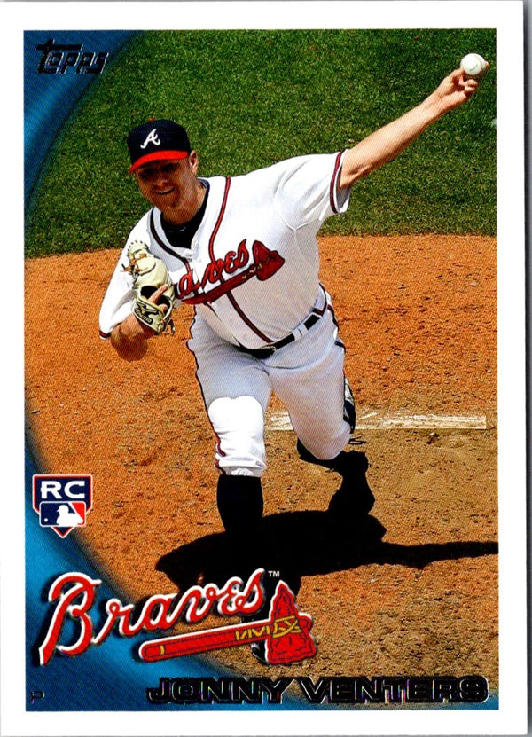 2010 Topps Update Jonny Venters #US-288 Rookie