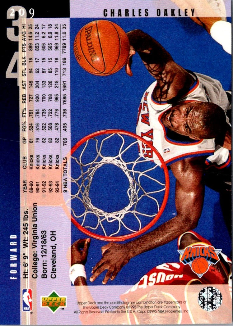 1994 Upper Deck Charles Oakley