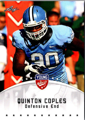 2012 Leaf Young Stars Quinton Coples #72