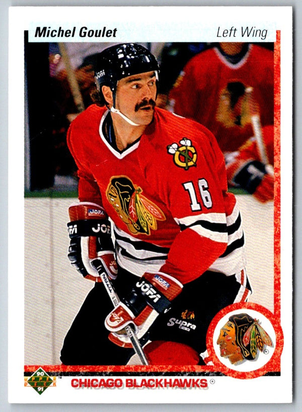 1990 Upper Deck Michel Goulet #133