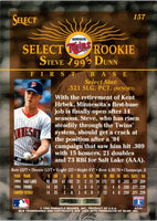 1995 Select Steve Dunn #157