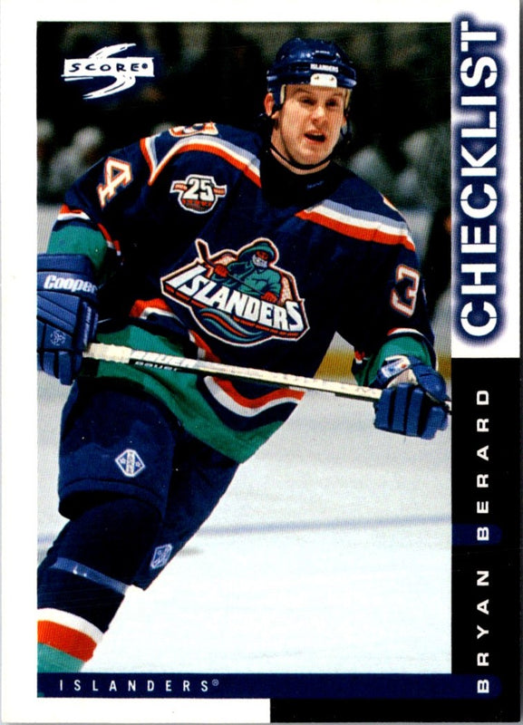 1997 Score Bryan Berard #267