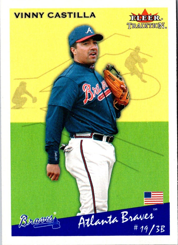 2002 Fleer Tradition Update Vinny Castilla #U164