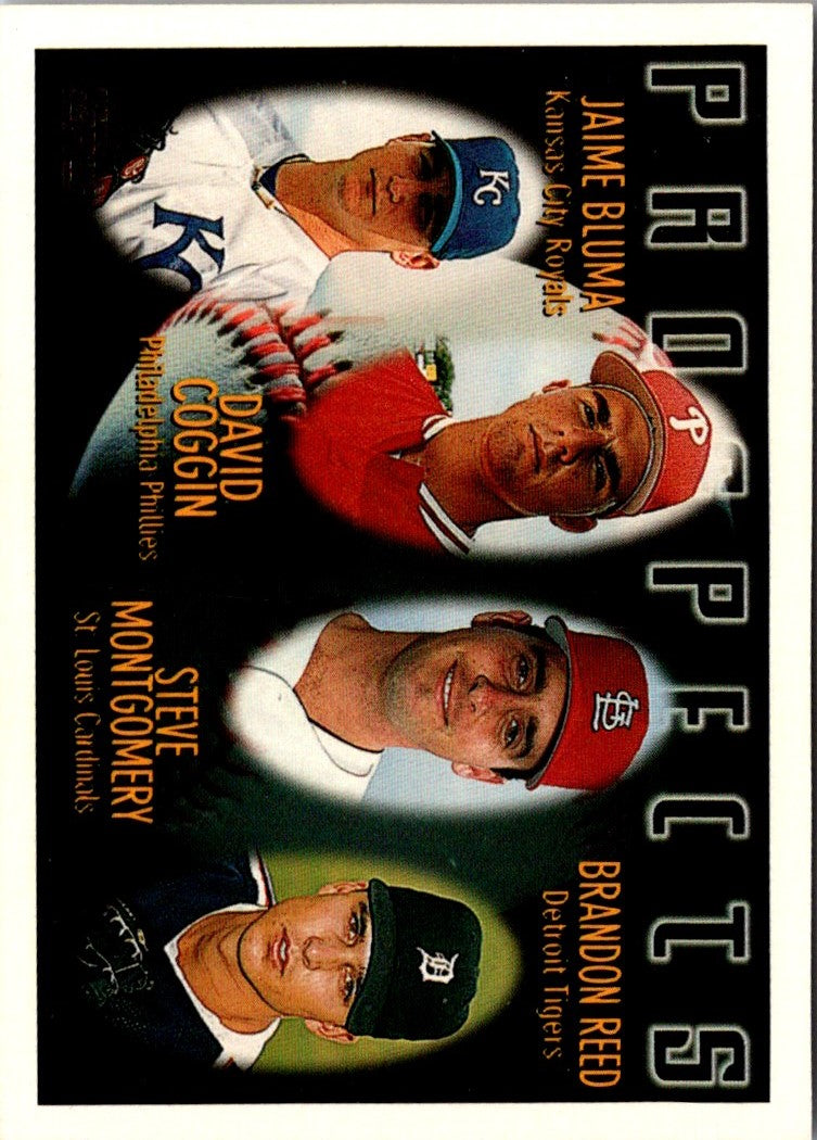 1996 Topps Jaime Bluma/Dave Coggin/Steve Montgomery/Brandon Reed