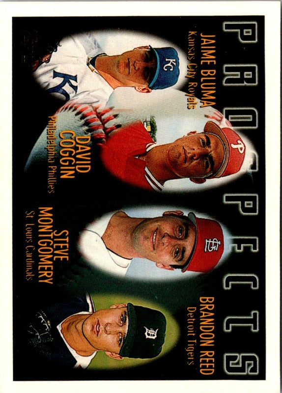 1996 Topps Jaime Bluma/Dave Coggin/Steve Montgomery/Brandon Reed #431 Rookie