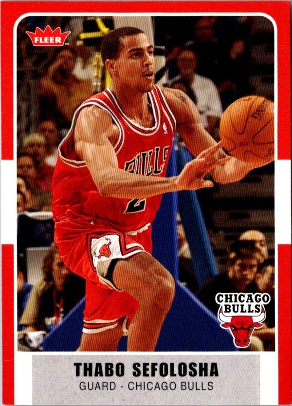 2007 Fleer Thabo Sefolosha #33