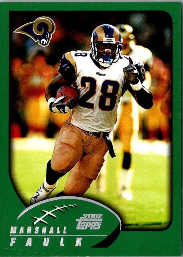 2002 Topps Marshall Faulk #268