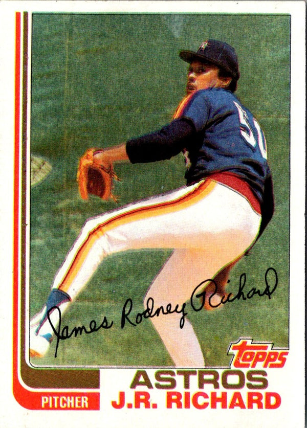 1982 Topps J.R. Richard #190