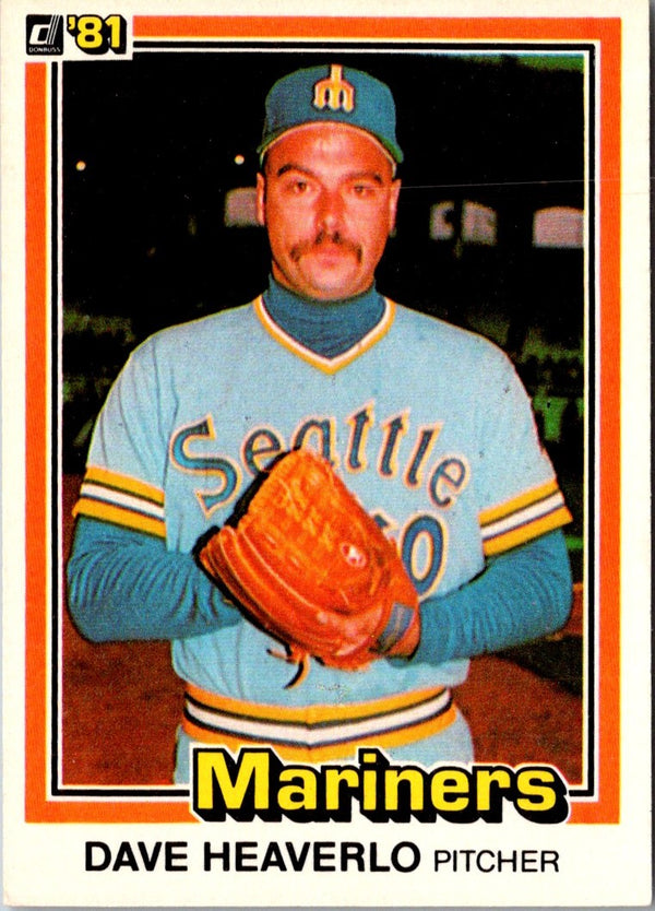 1981 Donruss Dave Heaverlo #407