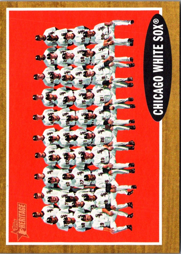 2011 Topps Heritage Chicago White Sox