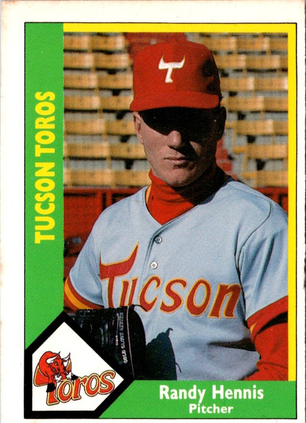 1990 CMC Tucson Toros Randy Hennis #6
