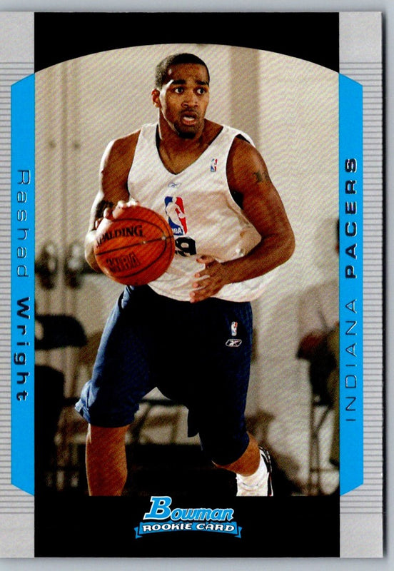 2004 Bowman Rashad Wright #141 Rookie