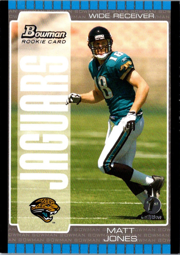 2005 Bowman Matt Jones #165 Rookie