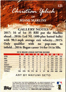2017 Topps Gallery Christian Yelich