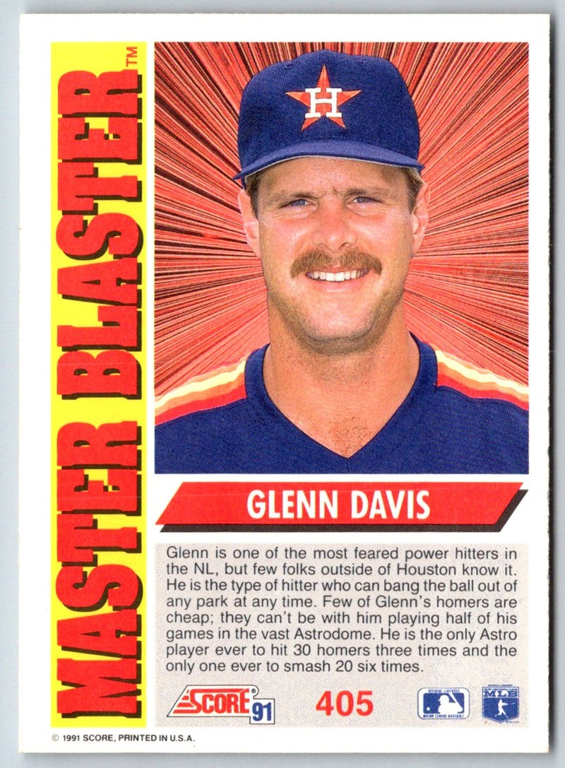 1991 Score Glenn Davis