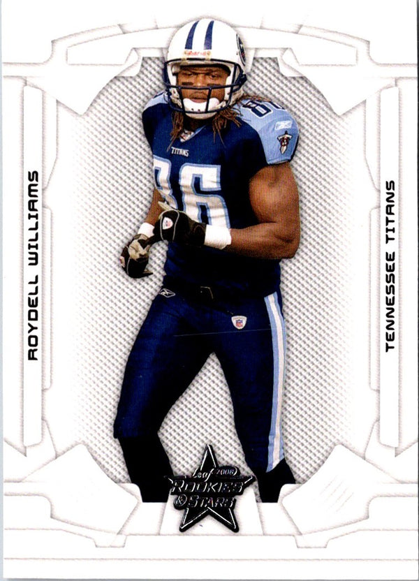 2008 Leaf Rookies & Stars Roydell Williams #96