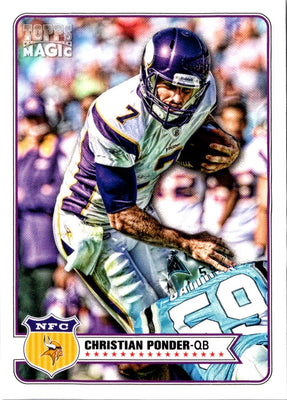 2012 Topps Magic Christian Ponder #161