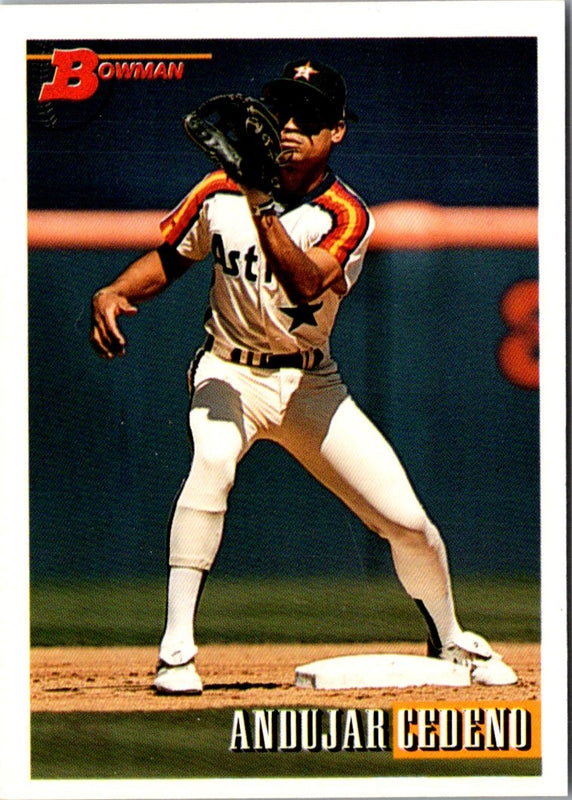 1993 Bowman Andujar Cedeno #672