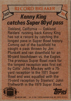 1981 Topps Kenny King #333
