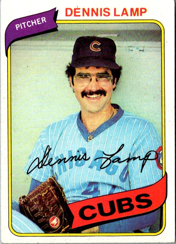 1980 Topps Dennis Lamp #54